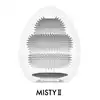 Tenga - Egg Misty II. Kieszonkowy masturbator jajeczko z gęsto rozłożonymi wypustkami, intensywna stymulacja