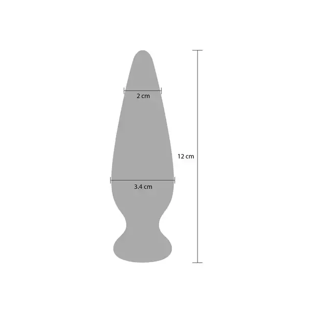 Buttocks - The Charming Buttplug. Wibrujący korek analny o potężnym silniku, z 7 trybami i 3 prędkościami wibracji, zapewniający intensywną stymulację