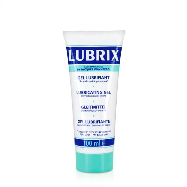 Lubrix - Water Gel 100ml. Lubrykant na bazie wody. Nietłusty, bezzapachowy i bezbarwny kompatybilny z prezerwatywami, bezpieczne i delikatne nawilżenie
