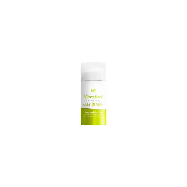 Intt - Vibration! Caipirinha Tingling Effect Gel. Ultra stymulujący żel do miejsc intymnych o aromacie drinka caipirinha, wibrator w płynie
