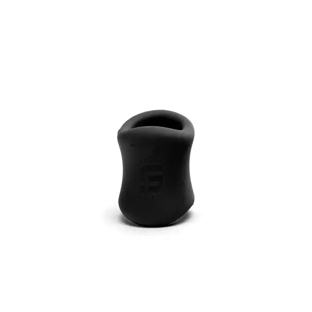 Sport Fucker - Ergo Balls Black 50 mm – Super miękki i wytrzymały ściągacz do jąder z czystego silikonu w kolorze czarnym