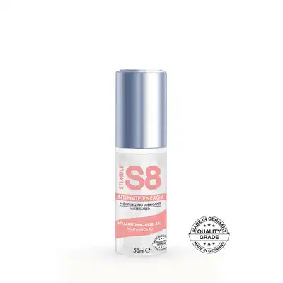 S8 - Intimate Energy Moisturizing Lubricant Waterbased 50ml. Delikatny lubrykant na bazie wody z dodatkowym nawilżeniem