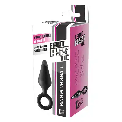 DreamToys - Fantasstic Ring Plug  Small. Mały ergonomiczny korek analny z silikonu, kompaktowy rozmiar i ergonomiczny design