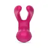 Teazers - Couple Vibrator with Remote. Wibrator dla par z pilotem, dzięki trzem wibrującym końcówkom i kształtowi litery U, oferuje wszechstronną stymulację