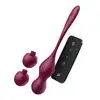 Satisfyer - Love Birds Vary Connect App. Wibrujące kulki gejszy z wymiennymi końcówkami