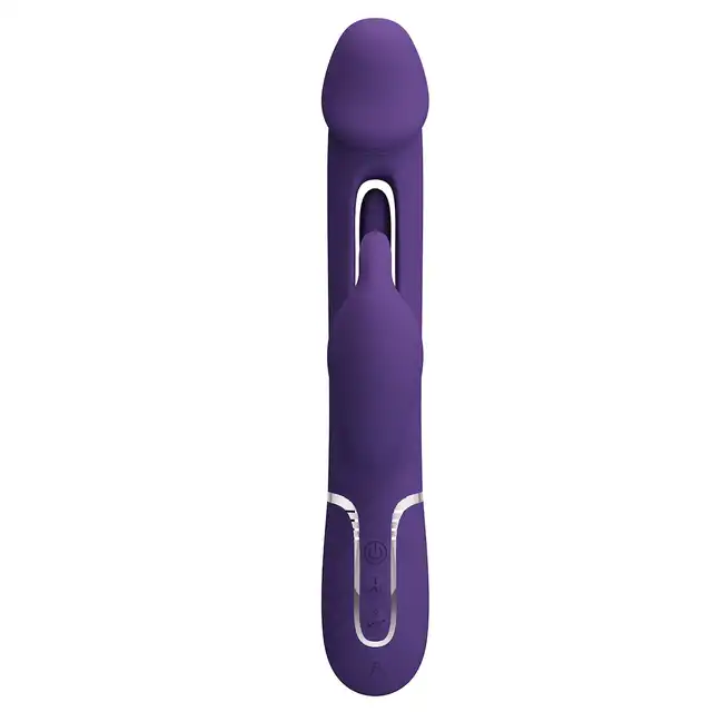 Pretty Love - Kampas Purple. Wibrator króliczek z dwoma silnikami i dodatkowymi funkcjami stymulacji, oferuje intensywne doznania