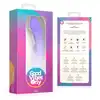 Good Vibes Only - Flax Vibrating Dildo with G-Spot Stimulator. Realistyczny wibrator z funkcją ruchu, stymulacja punktu G