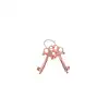 Toyjoy - Rose Gold Metal Handcuffs. Klasyczne metalowe kajdanki w kolorze różowego złota, w zestawie 2 kluczyki