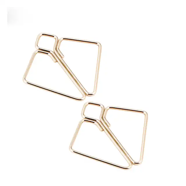LOCKINK - Nipple Clamps Gold. Złote zaciski na sutki o wyjątkowym i eleganckim designie