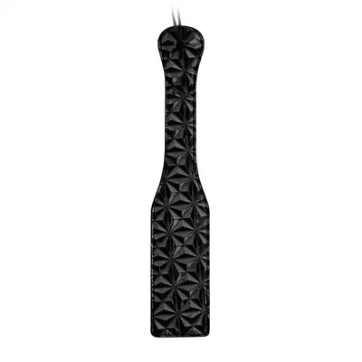 Ouch! - Paddle. Diamentowa packa BDSM, stylowy design, wytrzymała sztuczna skóra, elastyczna i lekka