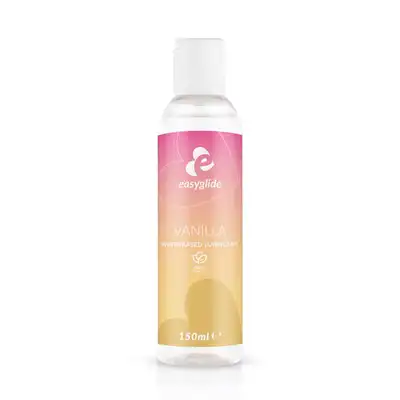EasyGlide - Vanilla Water-Based Lubricant 150 ml. Wodny lubrykant o smaku waniliowym, idealny poślizg i smak