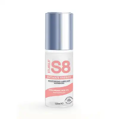 S8 - Intimate Energy Moisturizing Lubricant Waterbased 125ml. Delikatny lubrykant na bazie wody z dodatkowym nawilżeniem