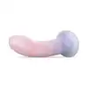 EasyToys - Mermaid Glitter Ombre Dildo S. Brokatowe dildo z mocną przyssawką, wizualny efekt ombre dodaje uroku