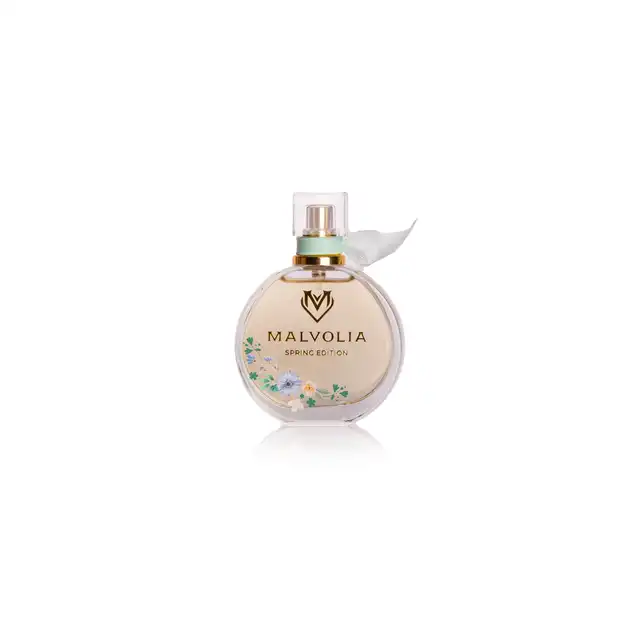 Malvolia - Spring For Woman 50ml. Feromony damskie o świeżej wiosenej kompozycji, łączą w sobie nuty gorzkiej pomarańczy, jaśminu i ambry