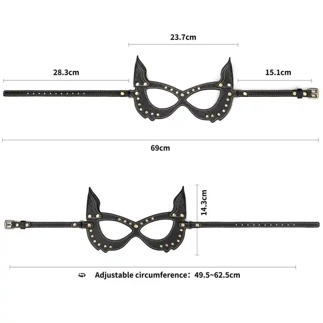LoveToy - Rebellion Reign Bunny Mask. Maska króliczka o designie inspirowanym antycznym brązem, łączy tajemniczość i zmysłowość