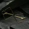 LOCKINK - Nipple Clamps Gold. Złote zaciski na sutki o wyjątkowym i eleganckim designie