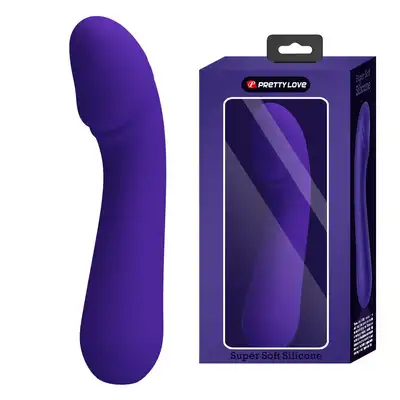Pretty Love - Cetus Purple. Smukły wibrator do stymulacji punktu G, wygina się