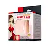 Baile - Passionate Pussy&amp;Ass. Masturbator pochwa i ciasny tyłek, stworzona z realistycznego materiału dla intensywnych doznań