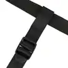 EasyToys - Thurster Strap Skin. Elastyczny strapon z prążkowanym dildo, regulowane paski dla idealnego dopasowania