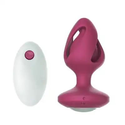 Passion Labs - Kai Mystery Red. Luksusowy, wibrujący korek analny, ergonomiczny kształt i 12 funkcji wibracji