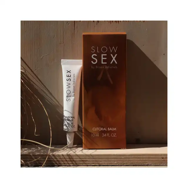 Bijoux Indiscrets - Slow Sex Clitoral Balm 10 ml. Rozgrzewający balsam do łechtaczki z żeń-szeniem  i arganiną. Doskonale poprawia ukrwienie i wzmacnia doznania