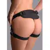 Get Real - Strap-On Full Cover Harness. Luksusowa uprząż z wyściełaną przednią poduszką, regulowanymi paskami i silikonowymi pierścieniami, która zapewnia doskonałe dopasowanie