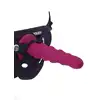 Get Real - Ribbed Dong 6'. Dildo z wypustkami na trzonie i mocną podstawą z przyssawką, wykonany z bezpiecznego silikonu premium