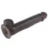 LoveToy - Sliding Skin Dual Layer Dong 9inch Brown. Realistyczne dildo z dwuwarstwowego TPE, wyposażone w technologię przesuwanej skóry i mocną przyssawkę