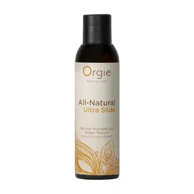 Orgie - All-Natural Ultra Slide 150ml. Wodny, naturalny żel intymny dla płynnych i komfortowych doznań