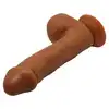 Baile - Beautiful Johnson 9,2'. Realistyczne dildo z dużą główką i mocną przyssawką dla intensywnych doznań