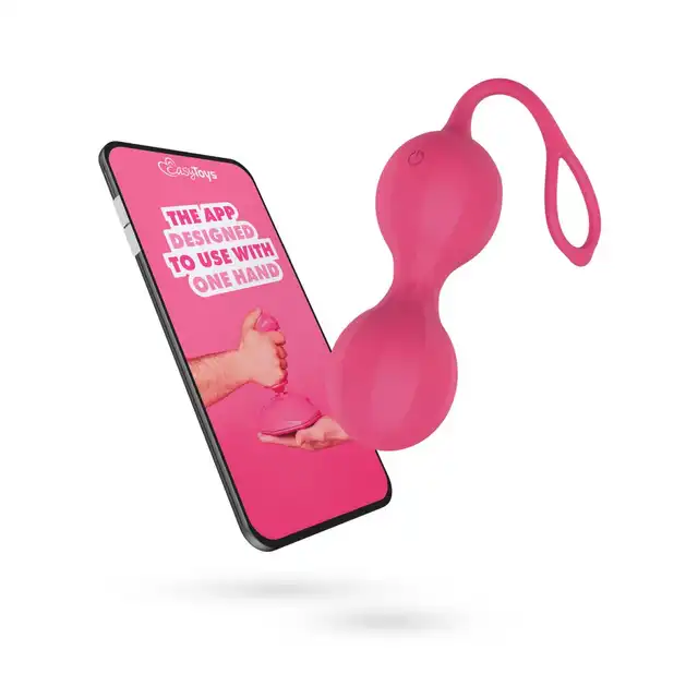 EasyToys - Easy Connect Stella. Wibrujące kulki gejszy ze sterowaniem aplikacją, oferują kompleksowy trening dna miednicy