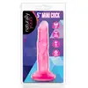 Blush - Naturally Yours 5Inch Mini Cock Pink. Smukłe dildo o realistycznym designie, idealne dla początkujących