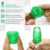 Tenga - Uni Emerald Sleeve. Uniwersalna nakładka stymulująca do łechtaczki i penisa, produkt unisex