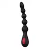 Dream Toys - Essentals Anal Flexi Beads. Korek analny, który zapewnia intensywne, wielopoziomowe doznania, elastyczność materiału i różnorodność wibracji