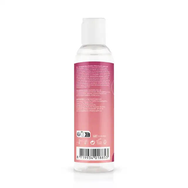 EasyGlide - Rose Champagne Waterbased. Lubrykant o smaku różanego szampana, formuła na bazie wody zapewnia wszechstronność