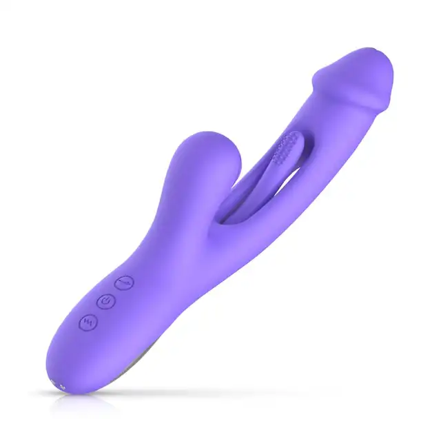 Good Vibes Only - Tess Rabbit. Wibrator z króliczkiem, wyjątkowy stymulator łechtaczki i ruchomy stymulator punktu G