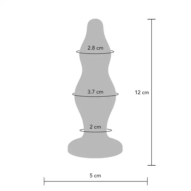 Buttocks - The Striker Buttplug. Ergonomiczny, silikonowy korek analny, oferujący komfortową i bezpieczną stymulację analną