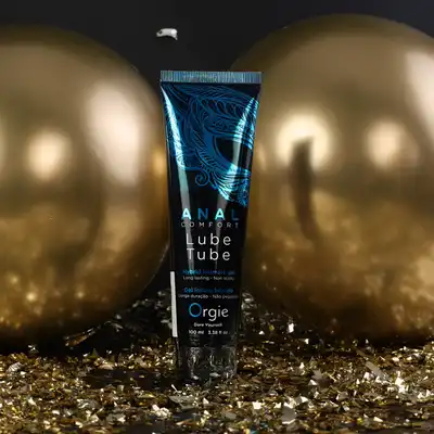 Orgie - Lube Tube Anal Comfort 100ml. Hybrydowy lubrykant analny zwiększający komfort, idealny do klasycznego seksu i zabawek
