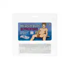 CalExotics - Hand Job Stroker Transparent. Odwracalny, przezroczysty masturbator dla różnorodnych doznań