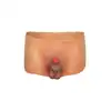 Hidden Desire - Alter Ego Boxershort With Penis S/M. Silikonowe bokserki z realistycznym penisem, wciel się w męską rolę