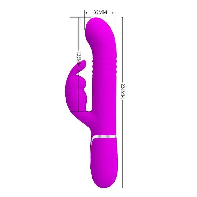 Pretty Love - Coale Pink. Wibrator z intensywnymi wibracjami, ruchomymi koralikami i funkcją Burst Climax zapewnia wyjątkowo intensywną przyjemność