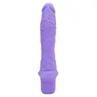 Toy Joy - Classic Large Vibrator Purple. Realistyczny wibrator z 7 trybami wibracji i jedwabiście gładkim silikonem dla intensywnej, klasycznej przyjemności.