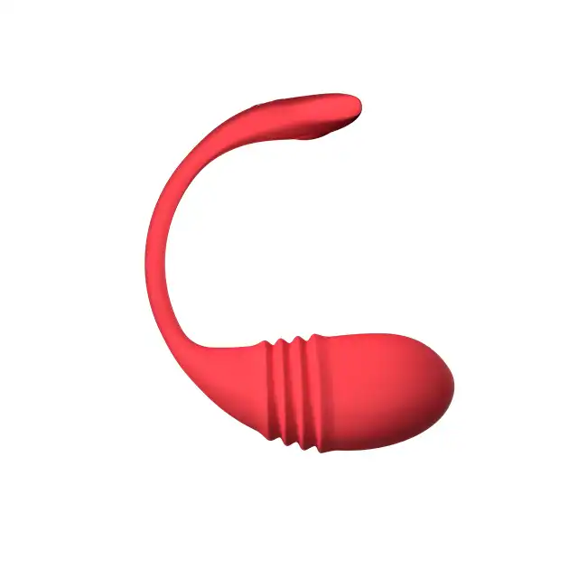 Lovense - Vulse Vibrating Egg Red. Innowacyjne jajeczko sterowane aplikacją, szybkie pchnięcia i intensywne wibrcje