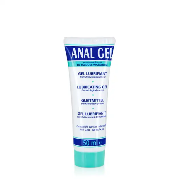 Lubrix - Anal Water Gel 50ml. Analny lubrykant na bazie wody. Nietłusta, bezzapachowa i bezbarwna formuła, bezpieczny z prezerwatywami
