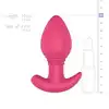EasyToys - Easy Connect Axel. Różowy korek analny z miękkiego silikonu, sterowany aplikacją, oferuje różnorodne wzory wibracji i możliwość zdalnego sterowania
