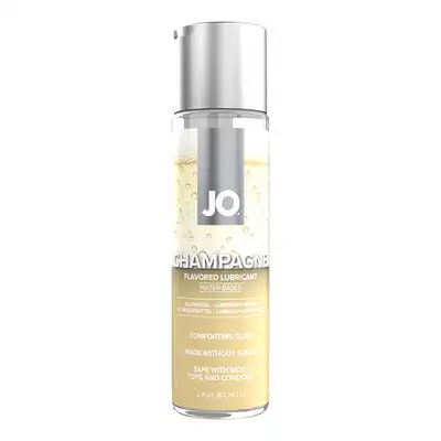 System JO - Champagne 60ml. Wyjątkowy lubrykant o smaku szampana, idealny na uroczyste świętowanie