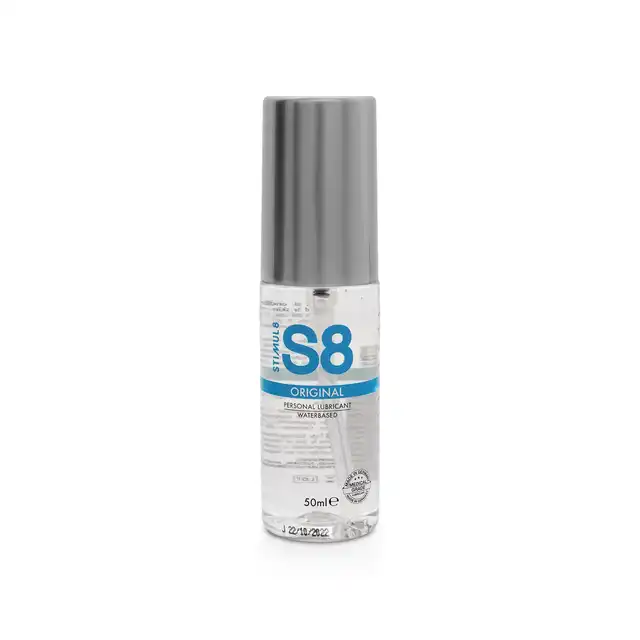 S8 - Original Personal Lubricant Waterbased 50ml. Bezpieczny i delikatny lubrykant na bazie wody, kompaktowe opakowanie