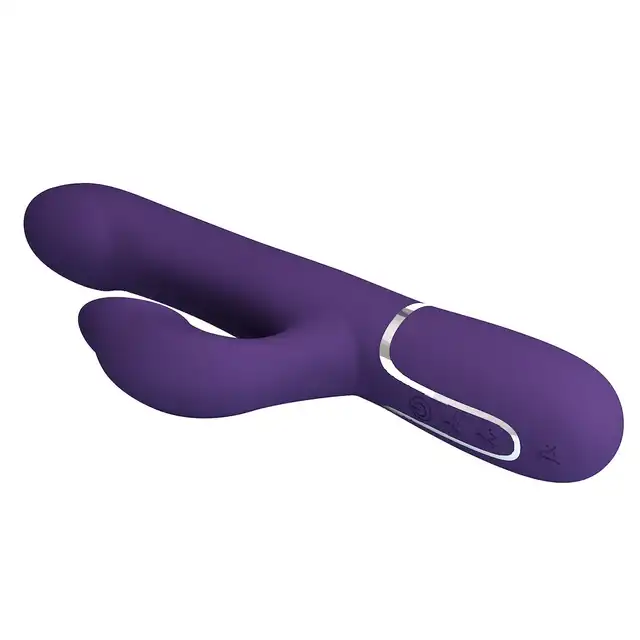 Pretty Love - Falin Purple. Wibrator łechtaczkowo pochwowy z ruchomymi kulkami, maksymalna przyjemność i intensywne orgazmy