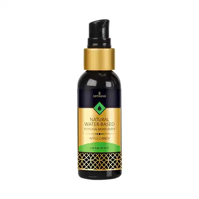 Sensuva -Natural Lubricant Apple Candy 57 ml. Lubrykant na bazie wody o smaku słodkiego jabłka. Na bazie naturalnych składników