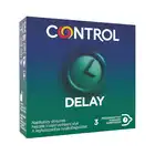 Control - Delay 3's. Prezerwatywy skutecznie opóźniające wytrysk, zapewniają dłuższą i bardziej satysfakcjonującą intymność